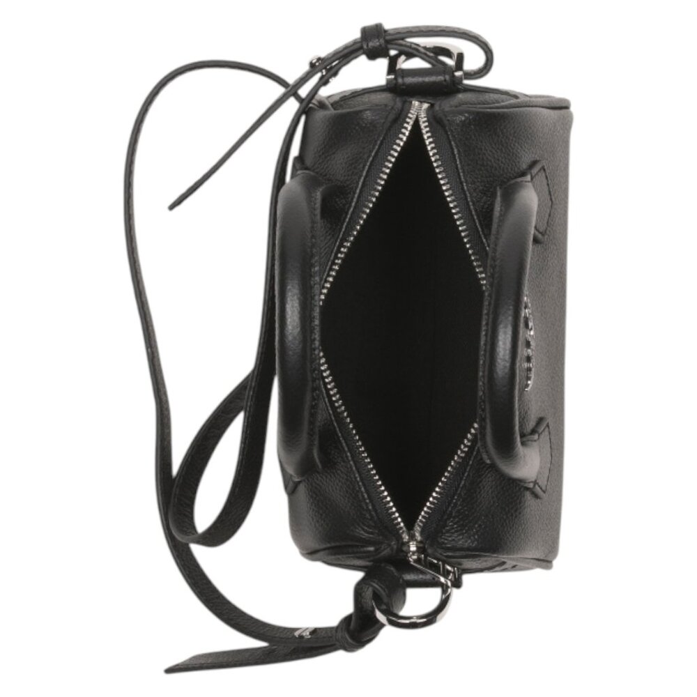 ZADIG & VOLTAIRE Leather Sunny Nano Mini Satchel With Crossbody Strap - Picture 2 of 3